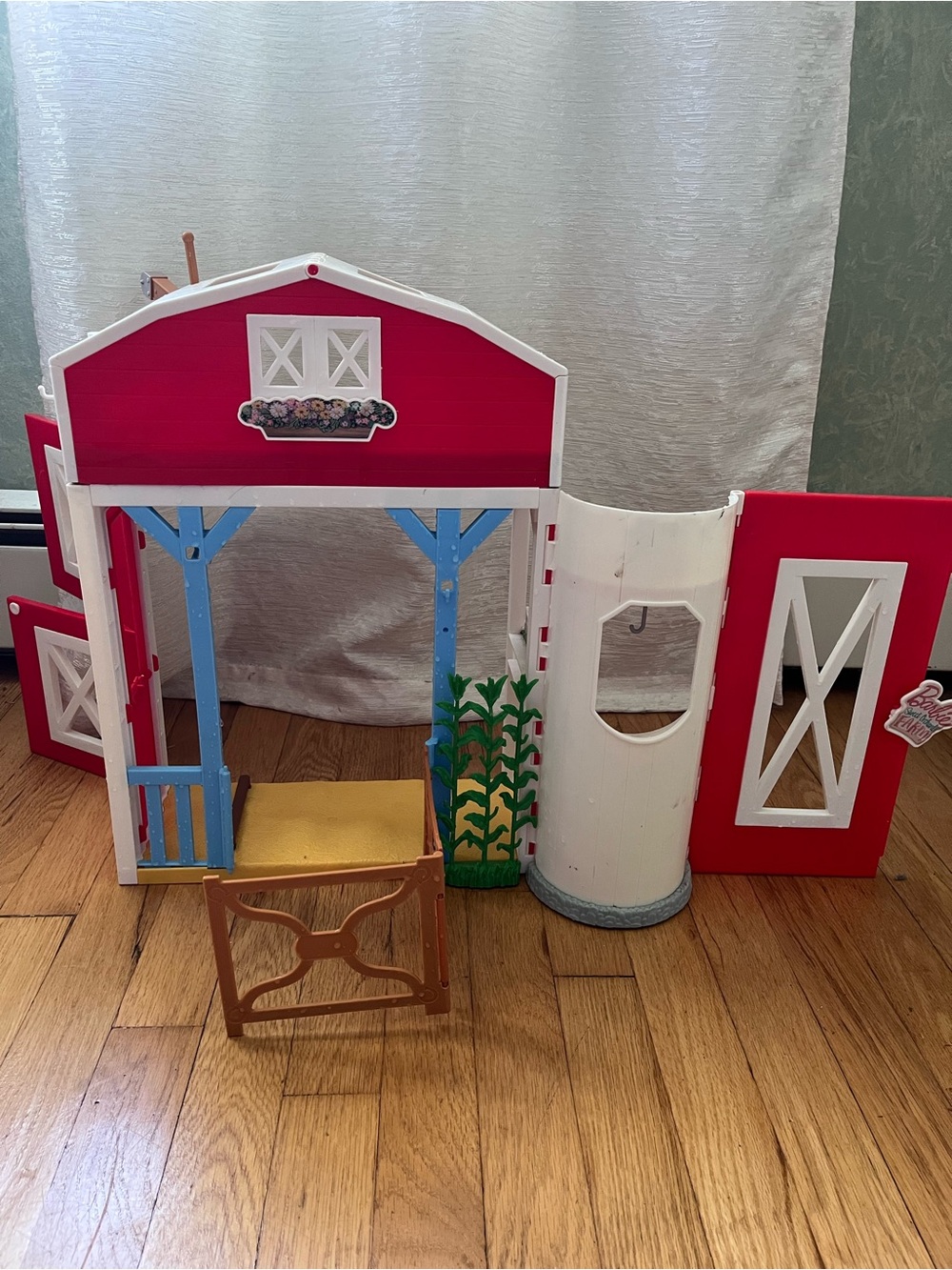 Barbie barn stable play set house horse stable